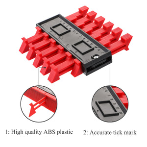 Multifunctional Contour Gauge