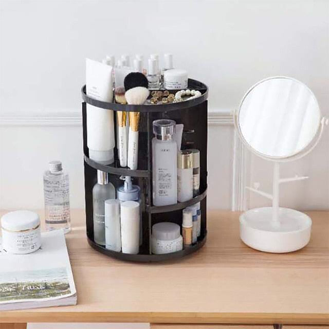 Rotating Makeup Organizer