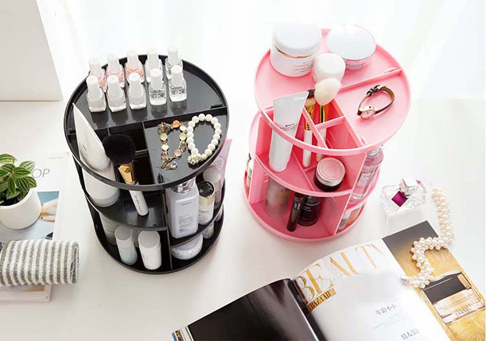 Rotating Makeup Organizer