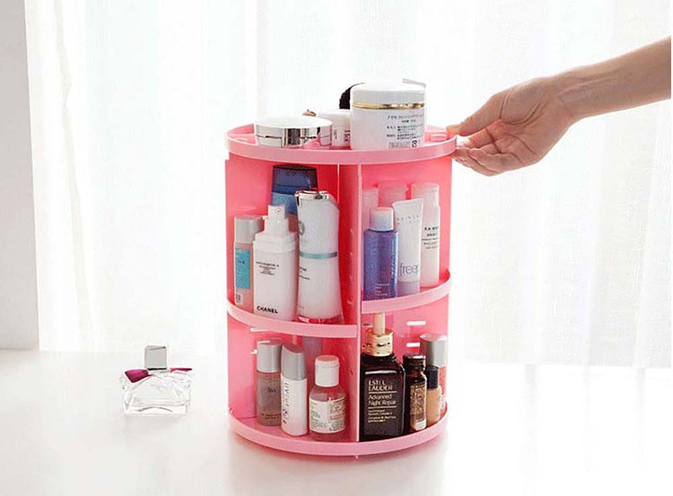 Rotating Makeup Organizer