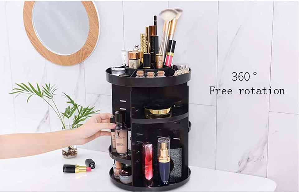 Rotating Makeup Organizer